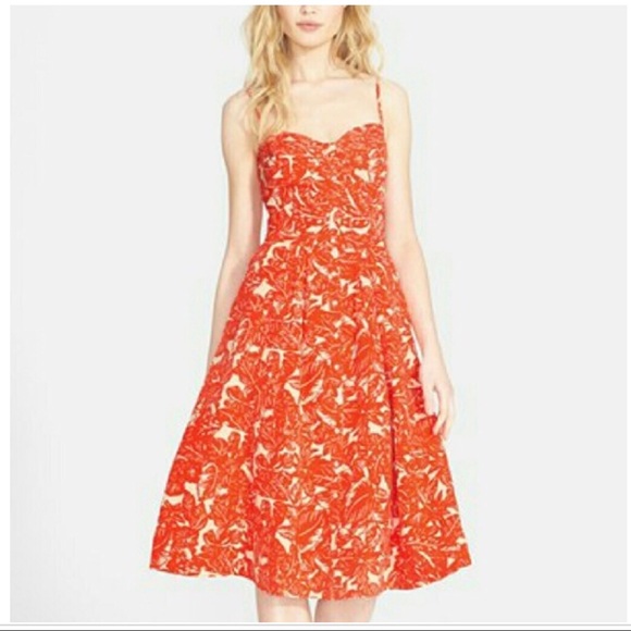 Joie Dresses & Skirts - Joie Vivany floral silk linen Aline midi dress